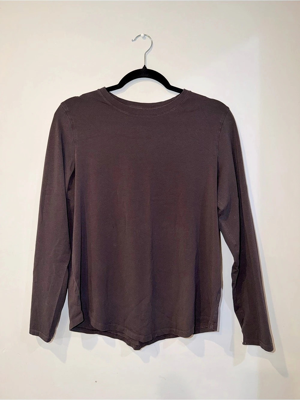 Lululemon Long Sleeve Brown Tee